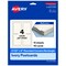 Avery Matte Ivory Postcards, 3-1/2" x 5" Rectangle Rounded Corners